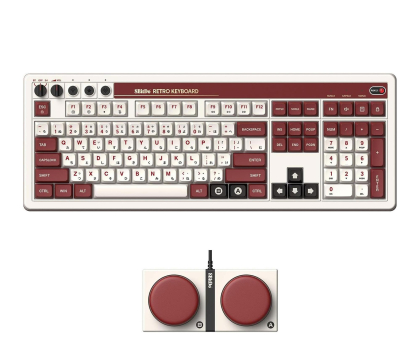 Klawiatura 8BitDo 108 Mechanical Keyboard Fami Ed. RET00493